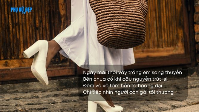 Thơ về cô gái mặc váy trắng xinh đẹp, thu hút