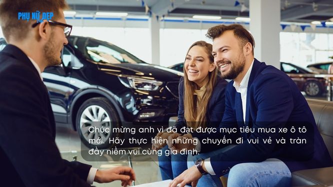 Lời chúc chồng mua xe mới - xe ô tô