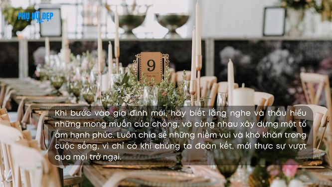 Lời chúc con gái đi lấy chồng gặp nhiều may mắn, ăn nên làm ra