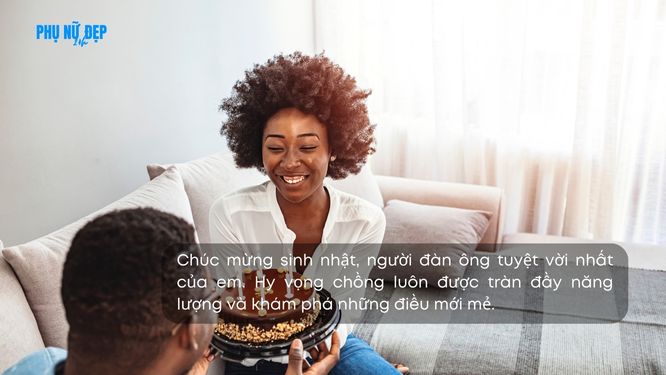 Stt chúc mừng sinh nhật chồng tuổi mới may mắn