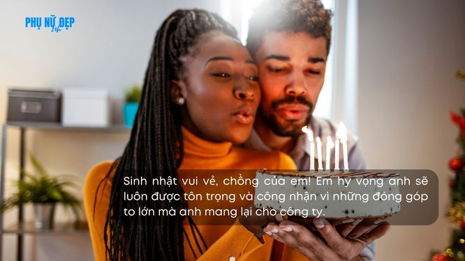 Stt chúc mừng sinh nhật chồng tuổi mới thành công
