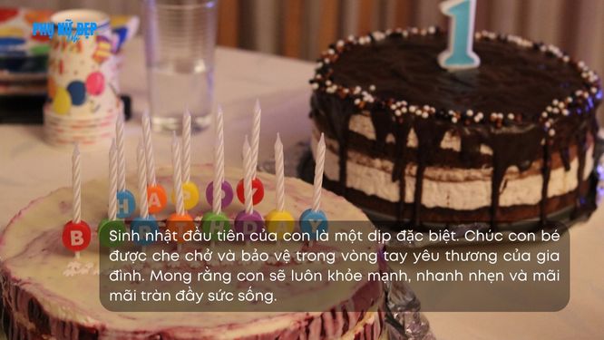 Stt chúc mừng sinh nhật con gái 1 tuổi khỏe mạnh, nhiều sức khỏe