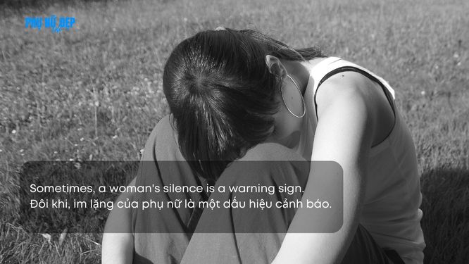 Stt khi phụ nữ im lặng bằng tiếng Anh
