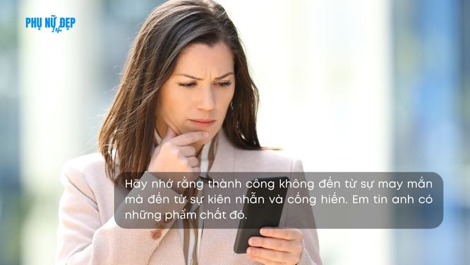 Những tin nhắn yêu thương gửi chồng đạt được những mục tiêu đề ra