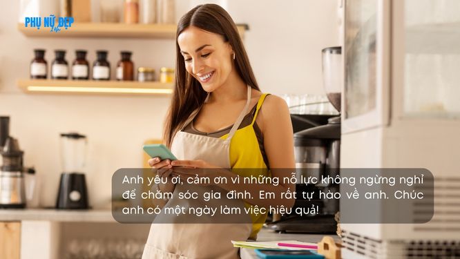 Những tin nhắn yêu thương gửi chồng đi công tác xa