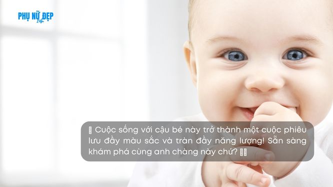 Stt hay khi đăng ảnh bé trai thu hút tương tác