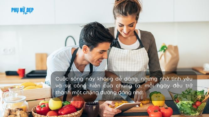 Stt hay về vợ chồng trẻ cùng nhau cố gắng