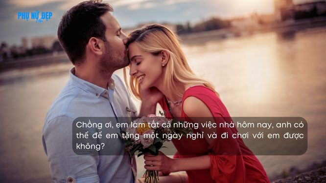 Stt nịnh chồng để được đi chơi