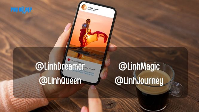 Tên Instagram hay cho tên Linh (nữ) độc đáo