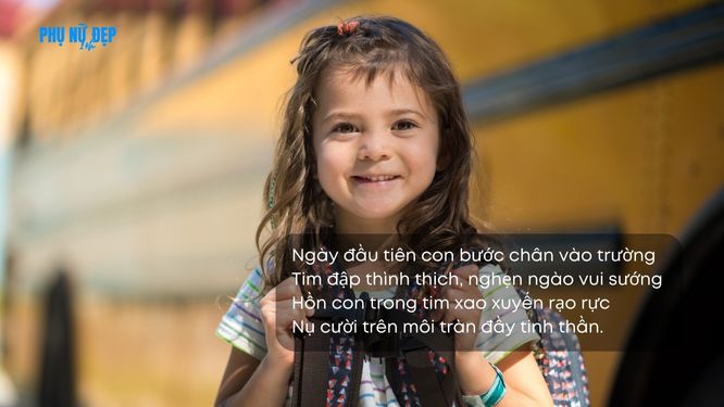 Thơ ngày đầu tiên đi học của con ý nghĩa