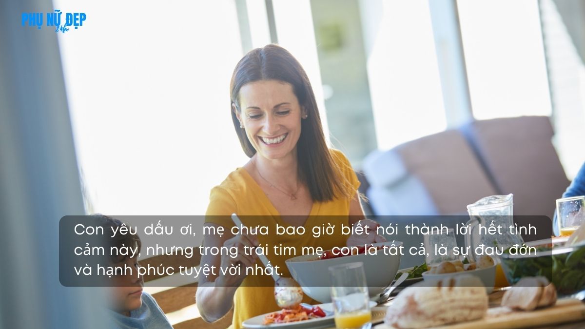 Stt con là nguồn sống của mẹ, báu vật vô giá mà thượng đế ban tặng