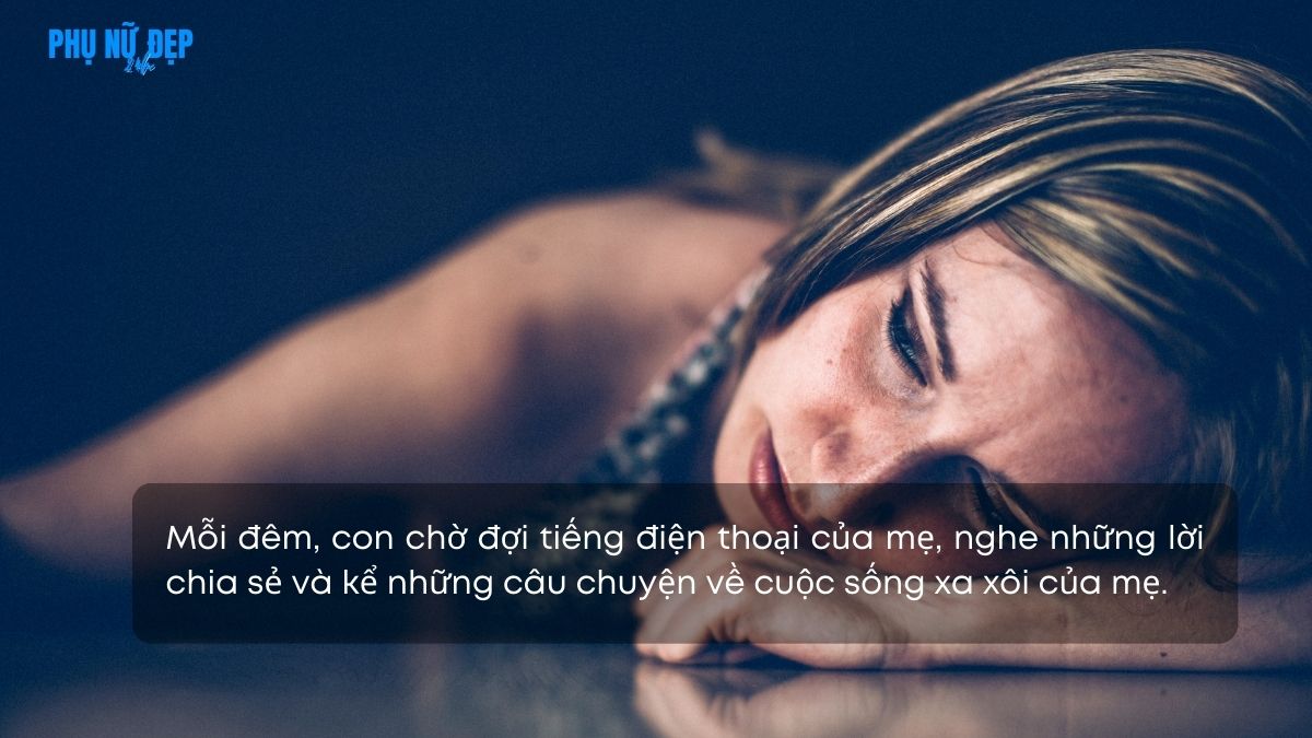 Stt đi làm xa nhớ con ngắn, cảm động
