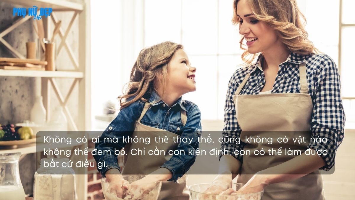 Stt mẹ và con gái ngắn, cảm động