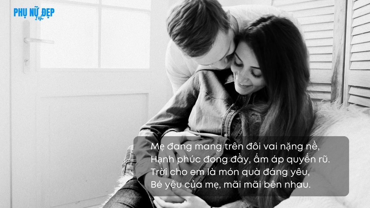 Lời chúc bà bầu sắp sinh bằng thơ ý nghĩa
