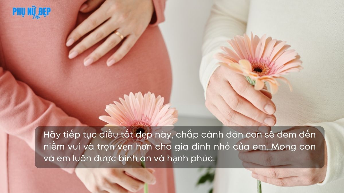 Lời chúc vượt cạn thành công, 2 mẹ con đều khỏe mạnh
