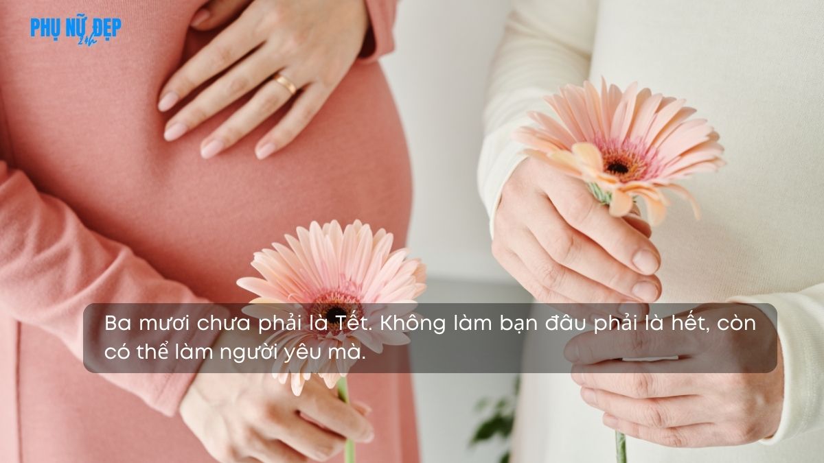 Stt thả thính cho mẹ bầu hài hước, cười bể bụng