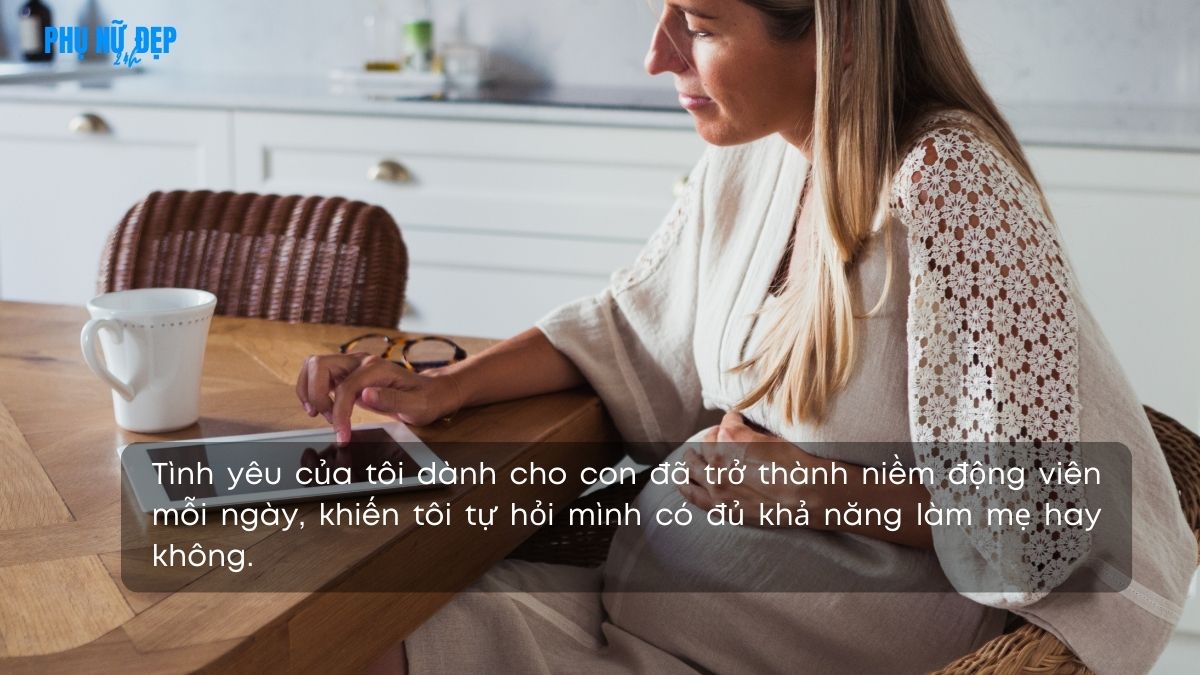 Stt thả thính cho mẹ bầu lần đầu sinh con