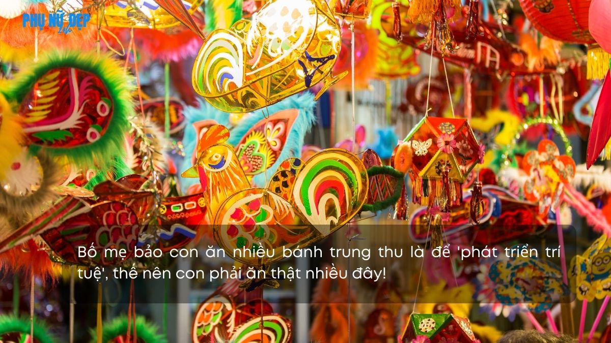 Stt trung thu hài hước cho bé hay nhất