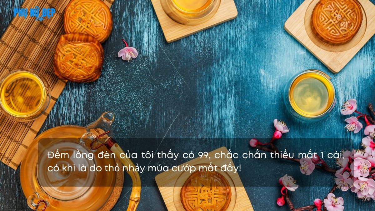 Stt trung thu hài hước cho bé ngắn, dễ thương