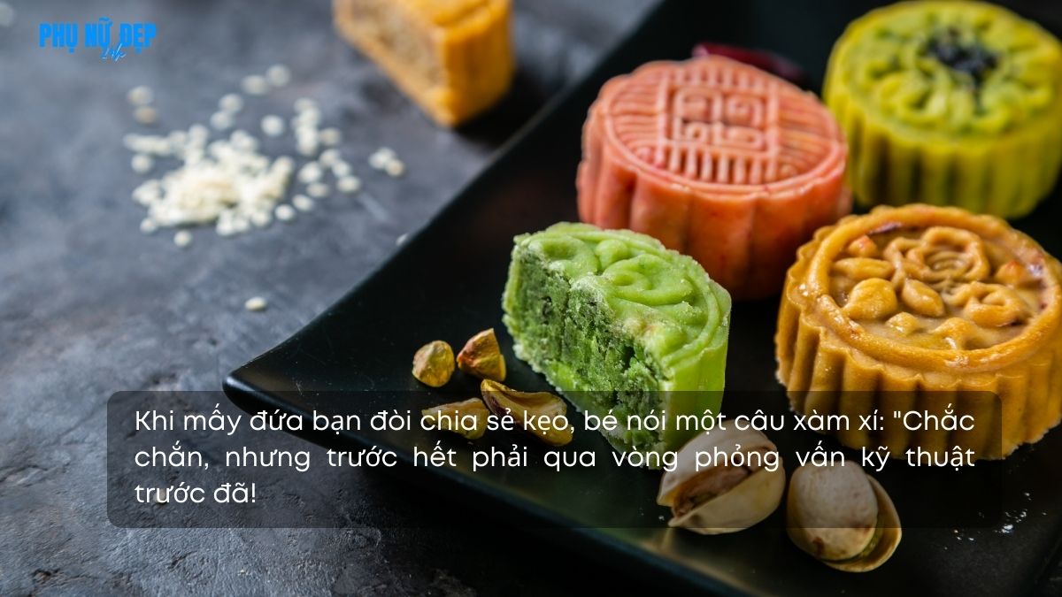 Stt trung thu hài hước cho bé, thả thính đáng yêu
