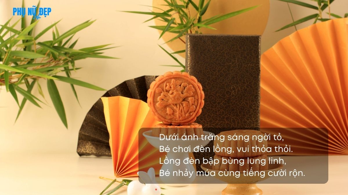 Stt trung thu hài hước cho bé viết bằng thơ