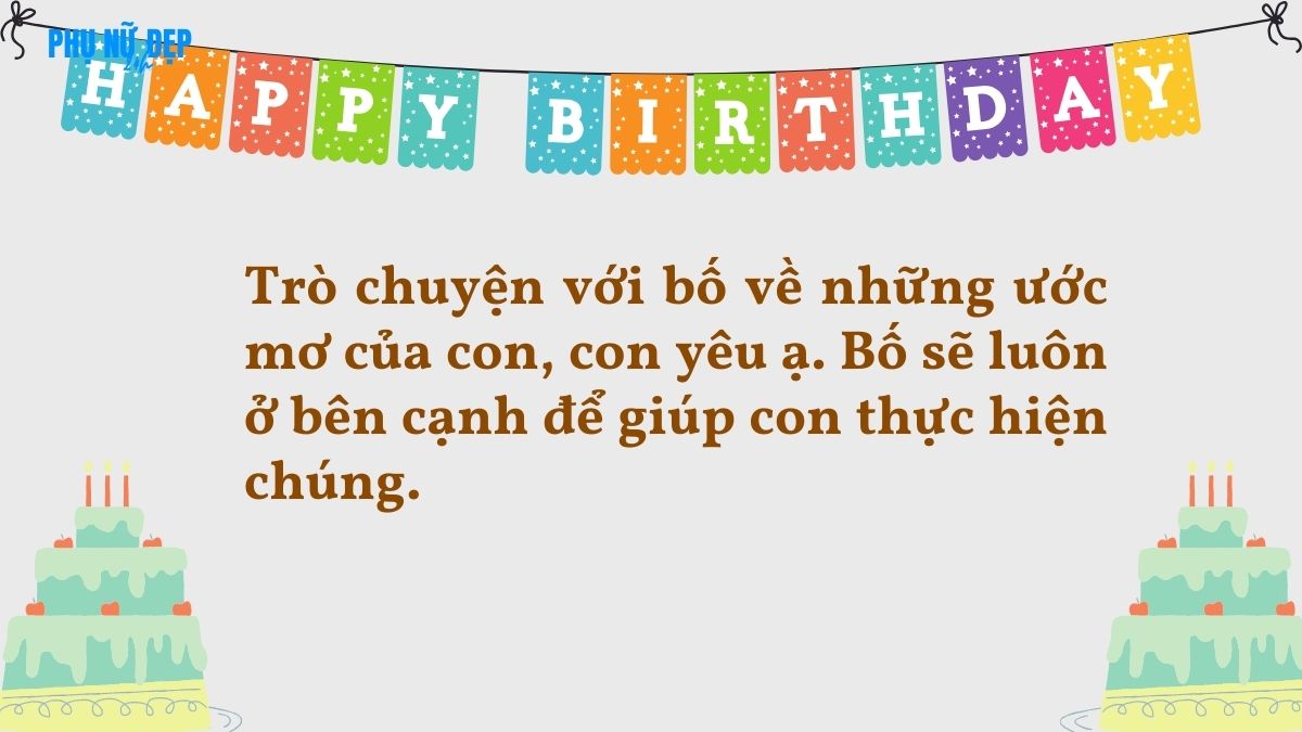 Stt chúc mừng sinh nhật con gái 7 tuổi dành cho bố gà trống nuôi con