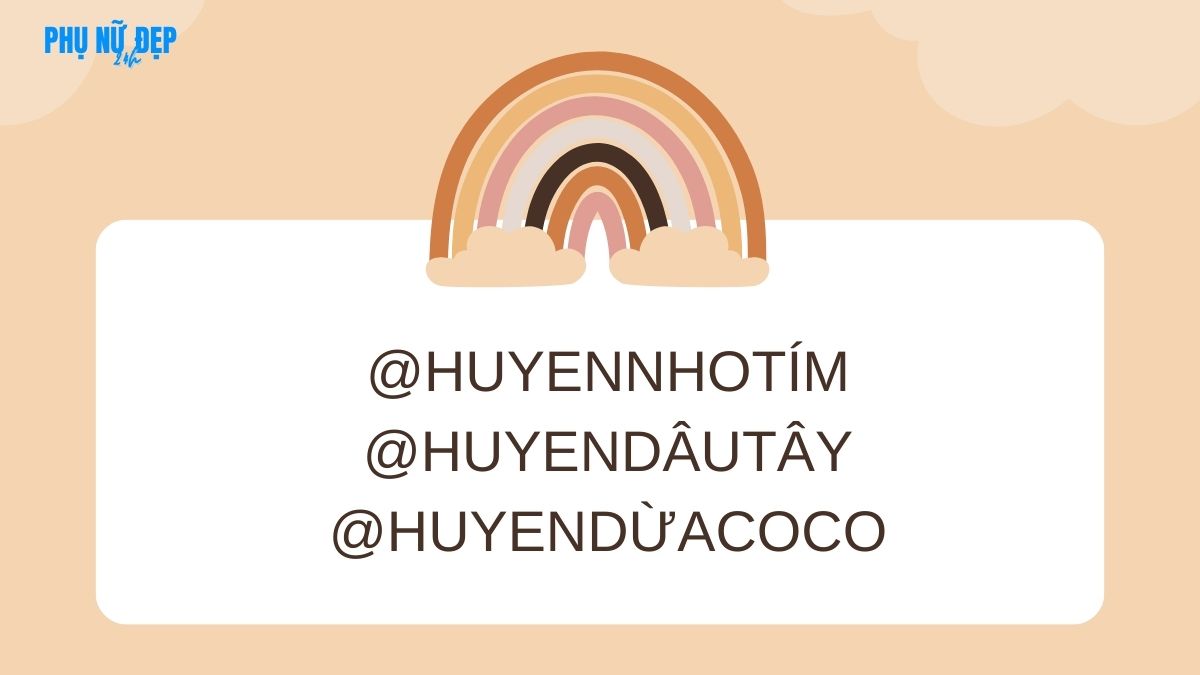 Tên Instagram hay cho tên Huyền theo tên các loại trái cây