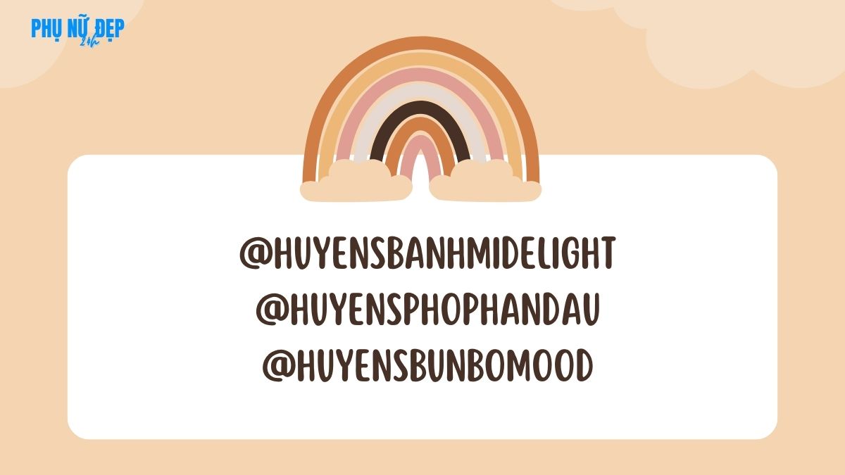 Tên Instagram hay cho tên Huyền theo tên món ăn