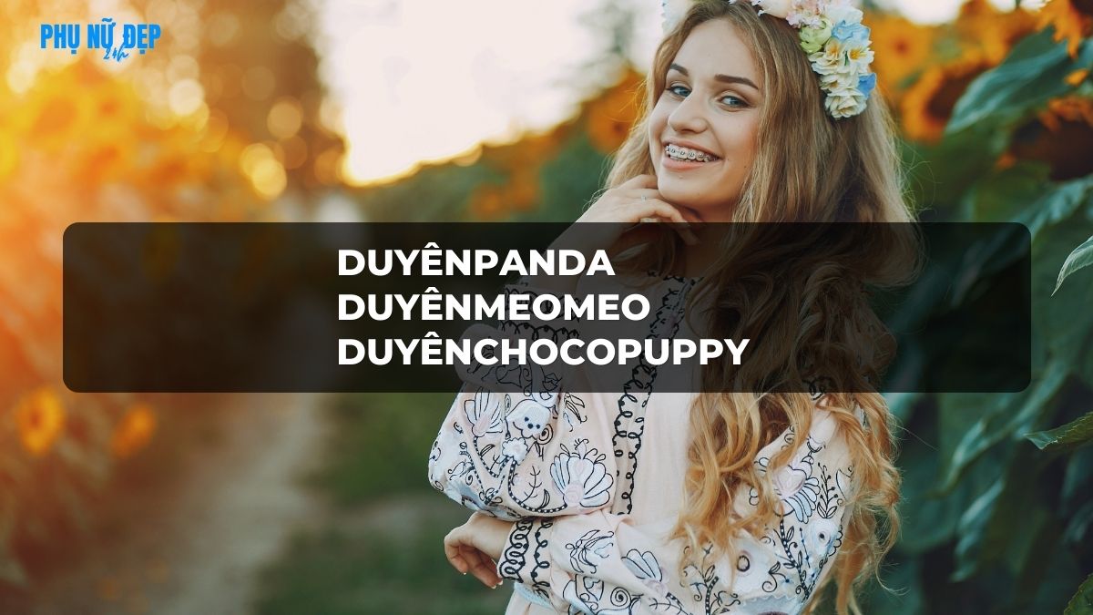 Tên Instagram hay cho tên Duyên theo tên các loại thú cưng