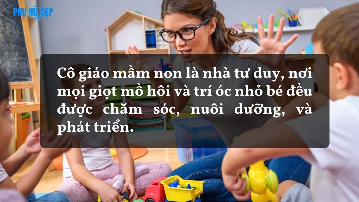 Những câu nói hay về cô giáo mầm non
